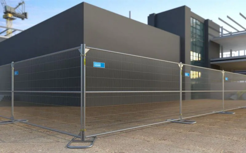 新品FENCE OF DEFENSE REUNITED&STARTINGOVER ZND Temporary Fence | ST612H | 6' x 12' | Anti-climb | Horizontal Bar