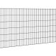 Double wire fence | wire 4/6/4 GA (6/5/6 mm) | mesh size 2" x 8" | Width 8'3"| Height 4' | RAL9005