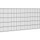 Dubbelstaafmat Heavy | Maas 50 x 200 mm | Breedte 2508 mm | Hoogte 1030 mm | RAL9005