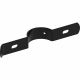 Fence bracket single | Ø  2-3/8" | RAL9005