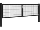 Fence gate | Double leaf | Premium | 400 cm wide