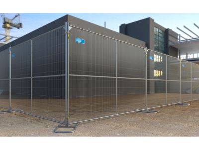 ZND Temporary Fence | Installer Plus | 8' x 12' | Anti-climb | Crossed Bars