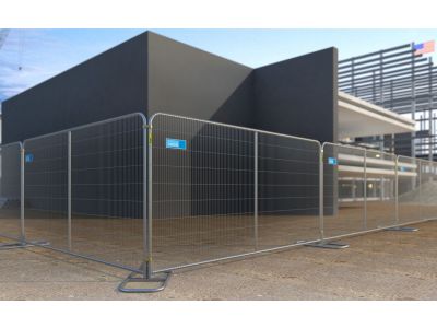 ZND Temporary Fence | Installer Max | 6' x 12' | Anti-climb | Vertical Bar