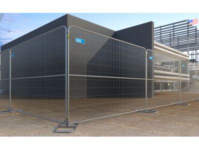 ZND Temporary Fence | Installer Max | 8' x 12' | Anti-climb | Horizontal Bar