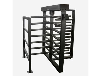 Turnstile | single | 4 arm | galvanized | 3/4 high