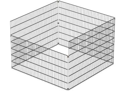 Bladkorf | Breedte 2500 x 2500 mm | RAL6009