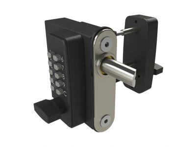 Gatemaster | Aufputz-Digitalschloss | Tastatur auf beiden Seiten
