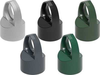 Cap with pass-through | Ø 2-3/8" x Ø 1-5/8"