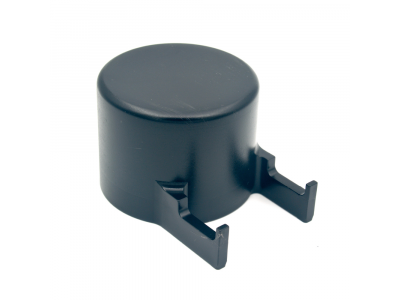Fence post cap | Ø 2-3/8" | With hooks front
