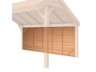 Achterwand Kapschuur