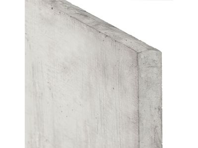 Onderplaat | Lengte 184 cm | Hoogte 24 cm | Beton | Glad
