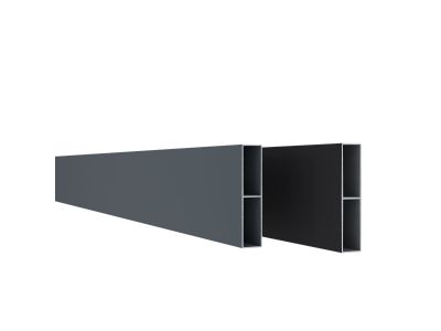 Boston aluminium plank | Open 100mm