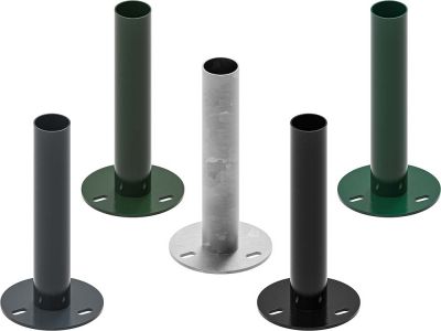 Fence post baseplate | Ø 2-3/8