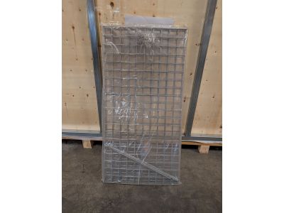 Steenkorf met C-Clips | 100 x 40 x 50 cm (LxBxH) | Maas 5 x 5 cm