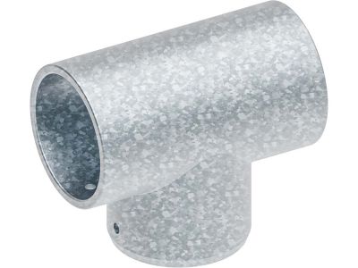 Top rail fence | T-connector | Ø 2-3/8" x Ø 2-3/8" | Hot Dipped Galvanized