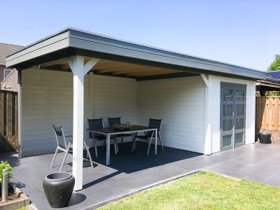 Tuinhuis 400x300cm vuren