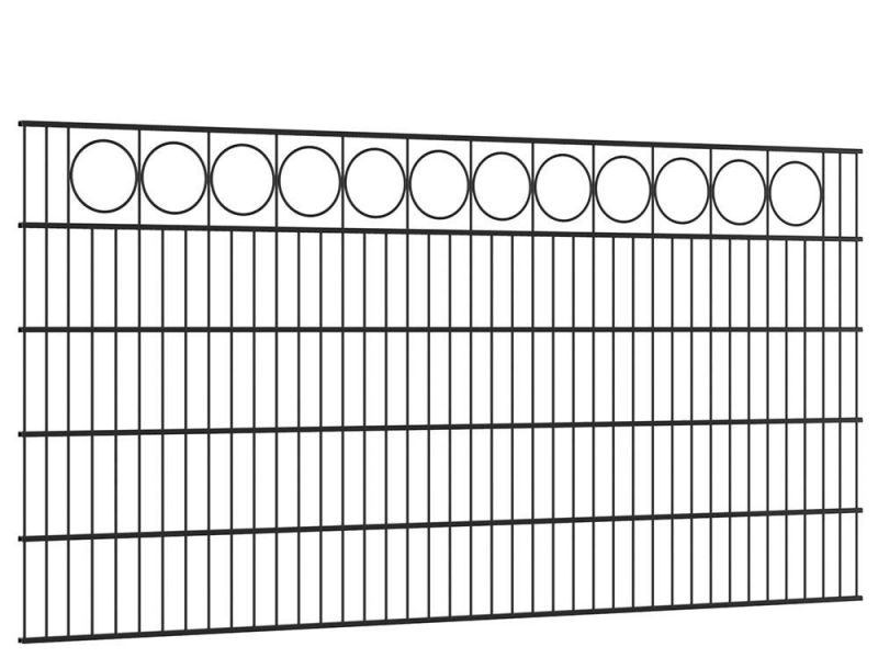 Sierhekwerk Sol | 2 meter breed | RAL9005