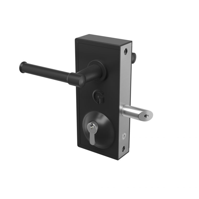 Standaard superlock | zwarte kruk