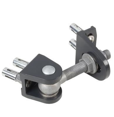 Gate hinge | Bolt-on 4D adjustable | 180°