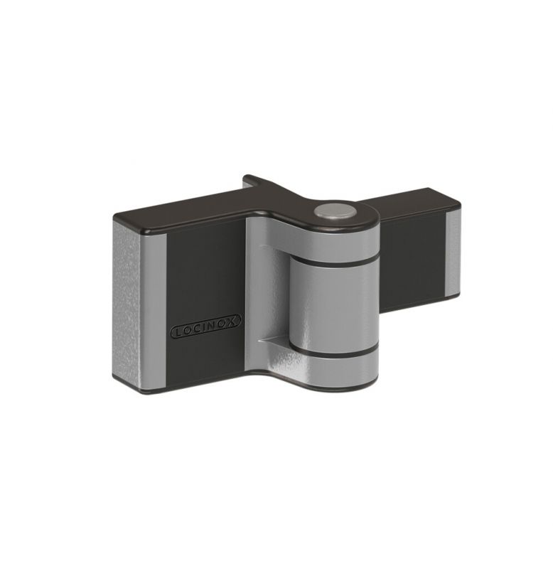 Gate hinge | Compact 2-way adjustable | surface mounted | 180°