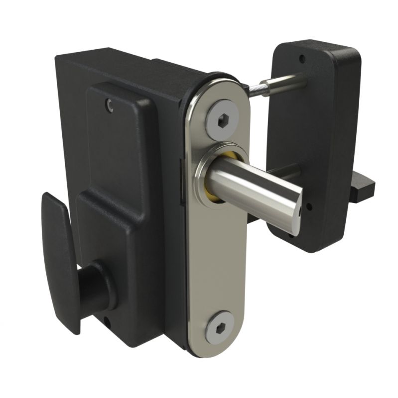 Surface-fixed digital lock | handle on the inside