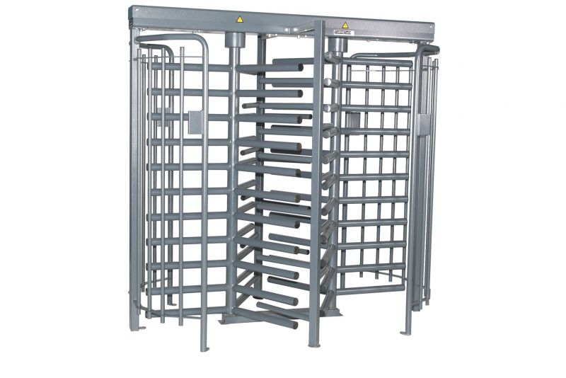 Turnstile | double | 3 arm | galvanized