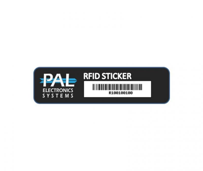 PAL RFID autosticker tag