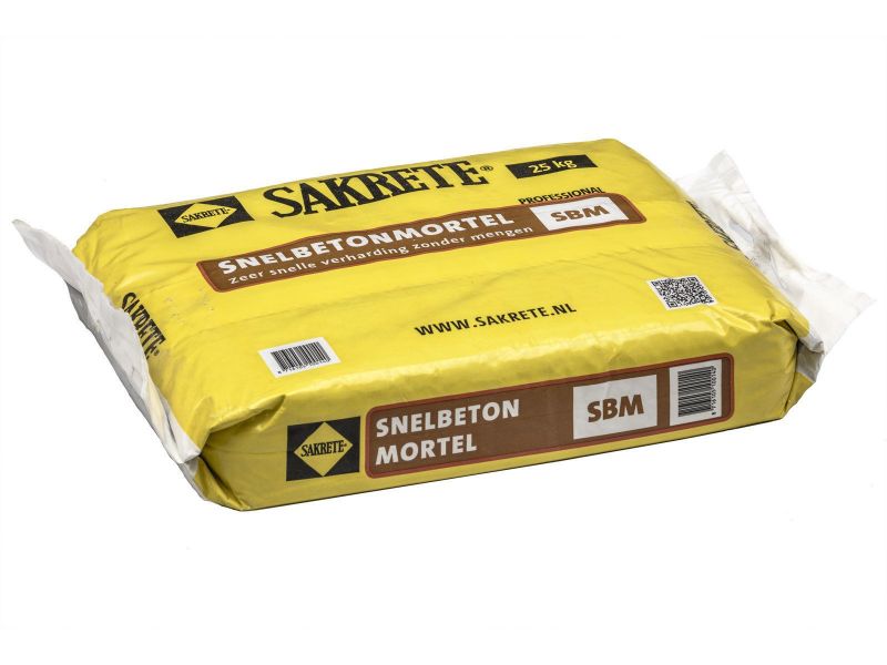 Snelbetonmortel zak a 25KG