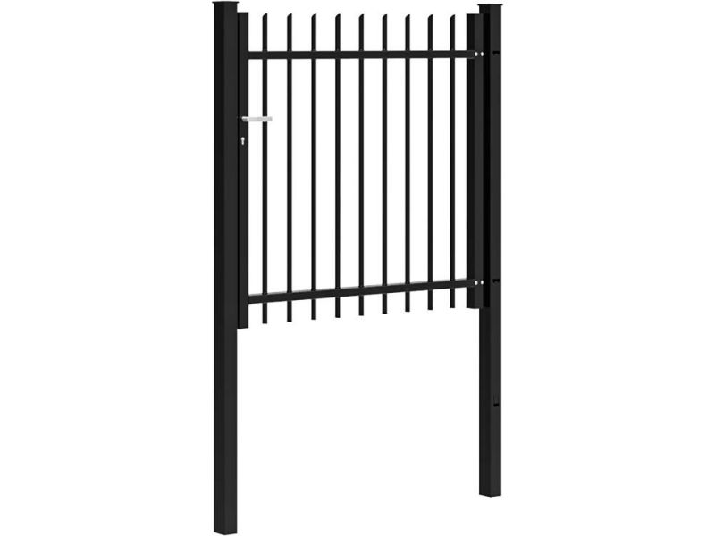 Single swing gate premium round 150cm wide