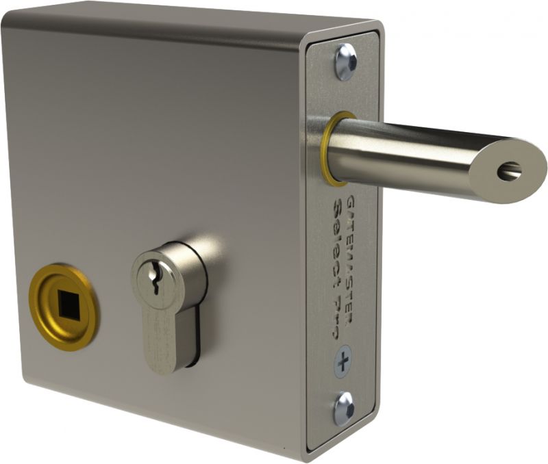 Weld-in latch deadlock with handle