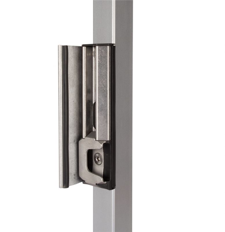 Gate lock keep | adjustable security | stainless steel 