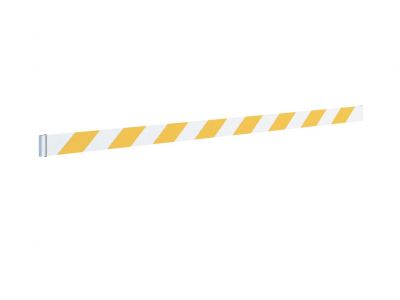 ZND Refelctive Fence Strip PVC | Length 12' | Orange-White