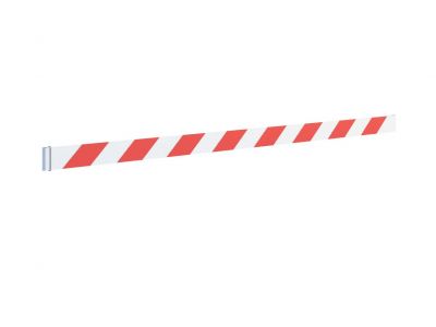 ZND Refelctive Fence Strip PVC | Length 12' | Red-White
