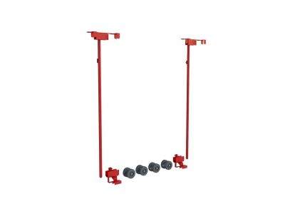 ZND Double Sliding Gate Kit | Galvanized - Coated