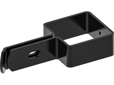 Fence bracket | 2-3/8" x 2-3/8" | End | RAL9005