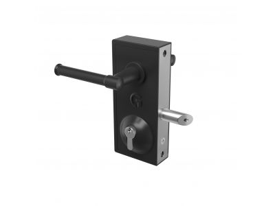 Standaard superlock | zwarte kruk