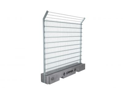 Capra temporary security fence Boom