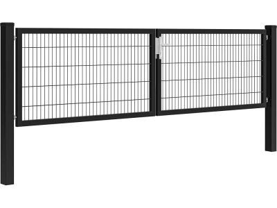 Dubbele tuinpoort | Premium | 400 cm breed