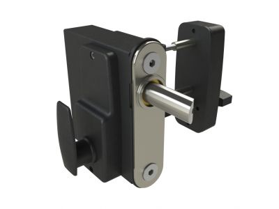 Surface-fixed digital lock | handle on the inside