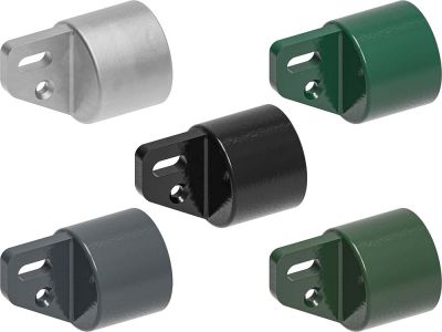 Chain Link Rail End Caps 42mm