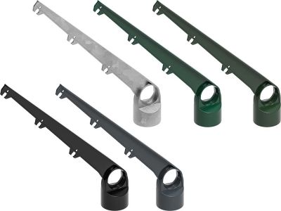 Puntdraadkop | Ø 60 mm | 3 draden | 45° schuin | Aluminium