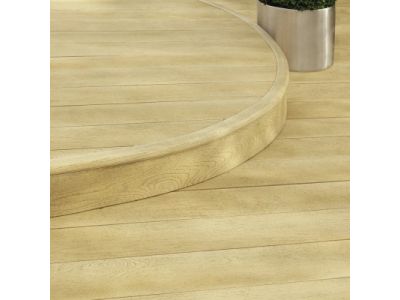 Millboard Bullnose flexibele rand