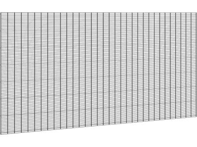 Secufence 358 DUO hekwerk 4/6/4 | 2.5 meter breed