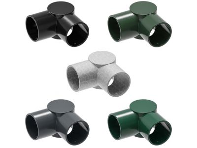 3-weg hoekkoppeling | 60 x 60 x 60 mm