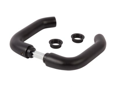 Locinox | Black anodized aluminum handle pair for insert locks