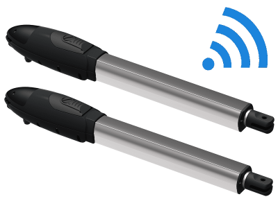 Powertech PW530L |Poortopener | WiFi | Dubbele poort | Set