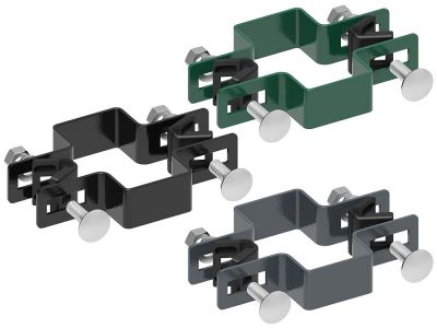 Fence bracket | fence post 60 x 40 mm | 5 mm