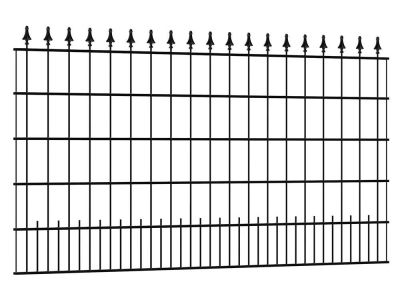 Sierhekwerk Sagitta | 2 meter breed | RAL9005