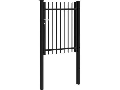 Single swing gate premium round 125cm wide