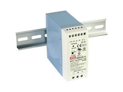 Voeding 24Vdc 2,5A | MDR 60-24 | DIN-rail